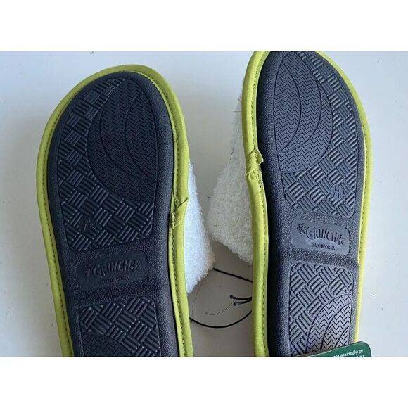 Dr. Seuss How The Grinch Stole Christmas Holiday Slippers Women’s Sz M 7/8 NEW - Picture 13 of 15